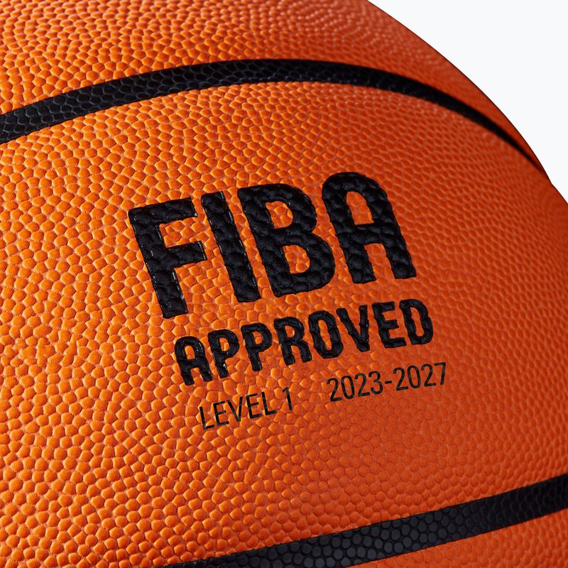 Minge de baschet  Wilson EVO NXT Fiba Game Ball orange mărimea  6 5