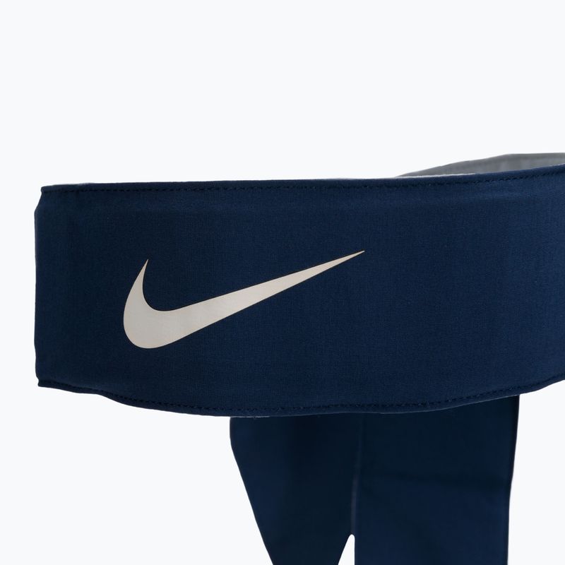 Bandă de cap Nike Tennis Premier Head+P1:P78 Tie albastru marin NTN00-401 2