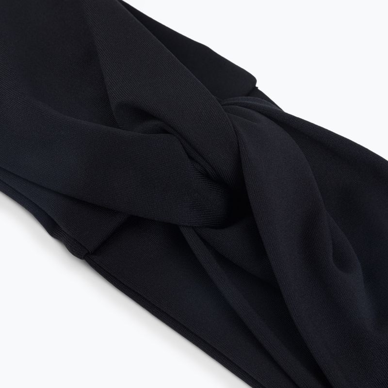 Bandă de cap Nike Twist Knot negru N0002563-010 3