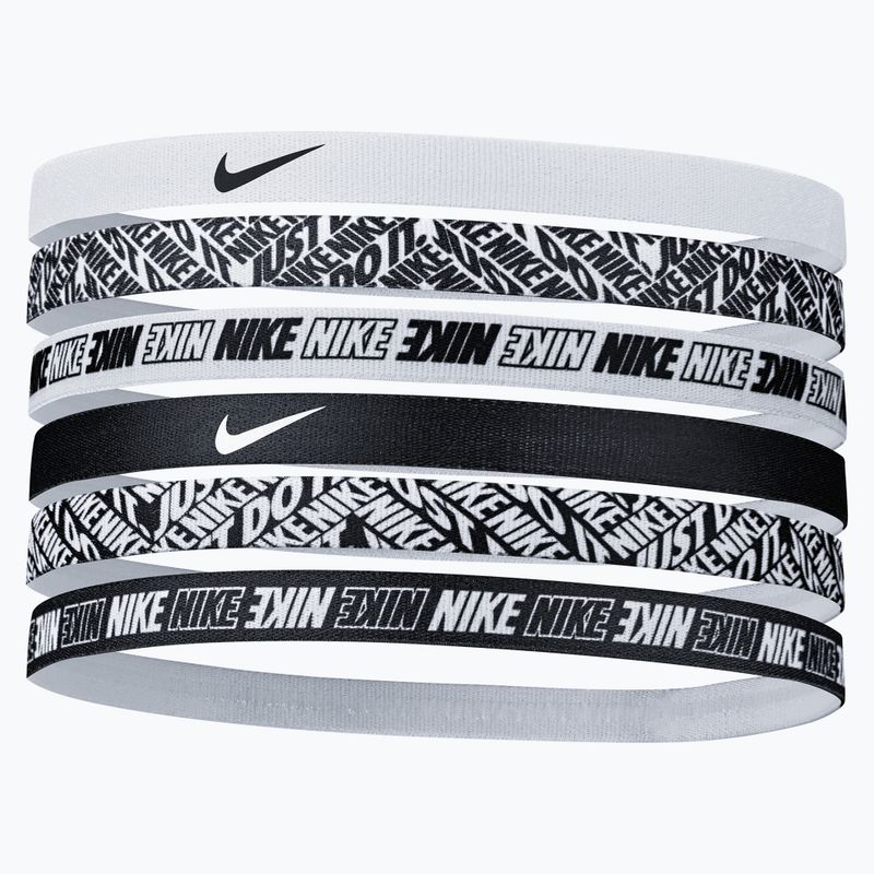 Benzi de cap Nike imprimate 6 buc alb N0002545-176