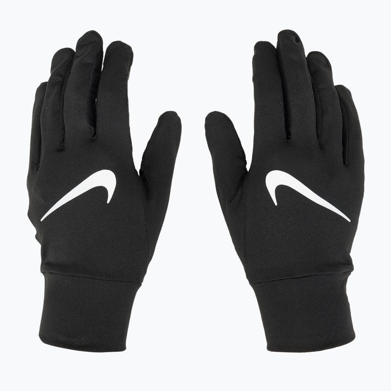 Mănuși de alergat pentru bărbați Nike Accelerate RG black/black/silver