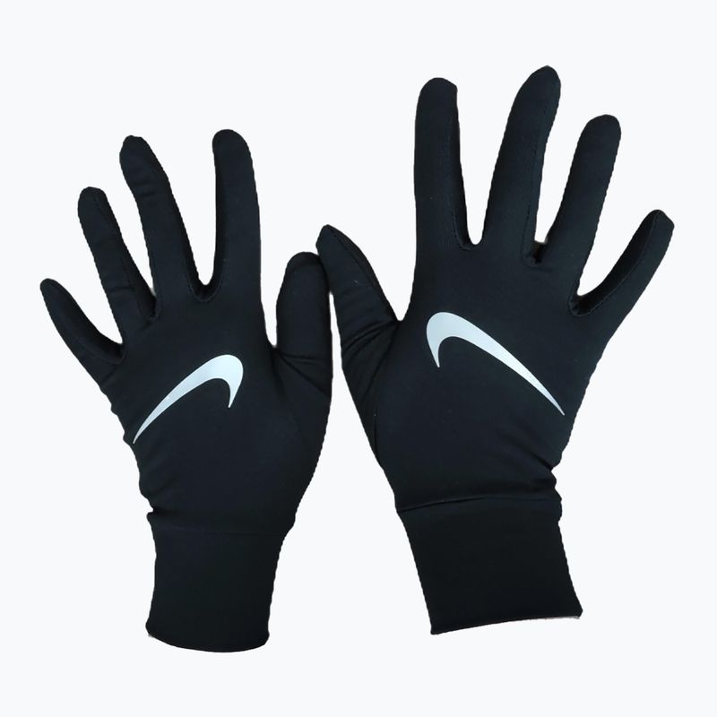 Mănuși de alergat pentru femei Nike Accelerate RG black/black/silver
