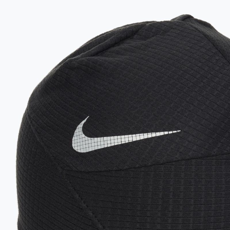 Set căciulă + mănuși pentru bărbați Nike Essential Running black/black/silver 9