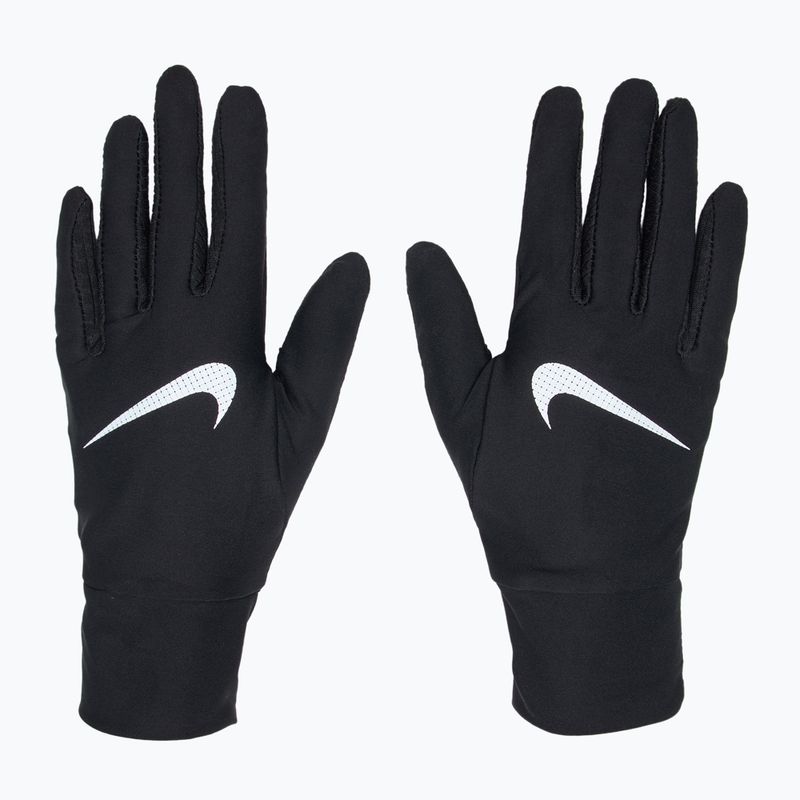 Set pentru femei bentiță + mănuși Nike Essential Running black/black/silver 2