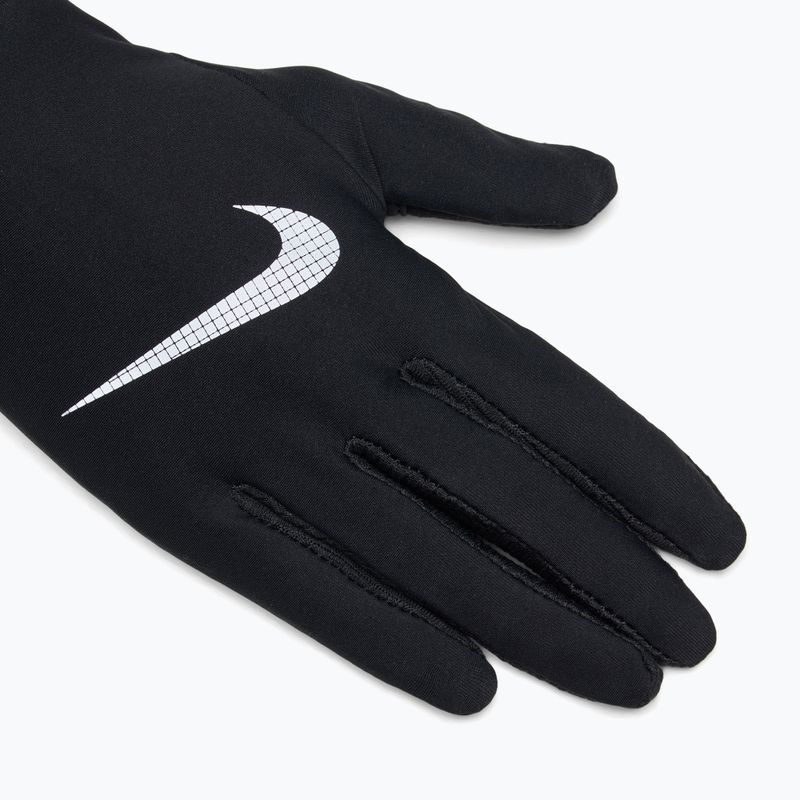 Set pentru femei bentiță + mănuși Nike Essential Running black/black/silver 4