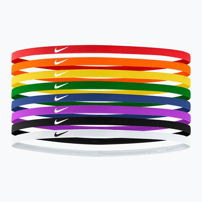 Bentiță Nike Skinny Headbands 8 szt. pimento/orange blaze/sunlight