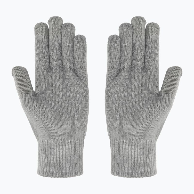 Mănuși de iarnă Nike Knit Tech și Grip TG 2.0 gri particule/gri gri particule/negru 2