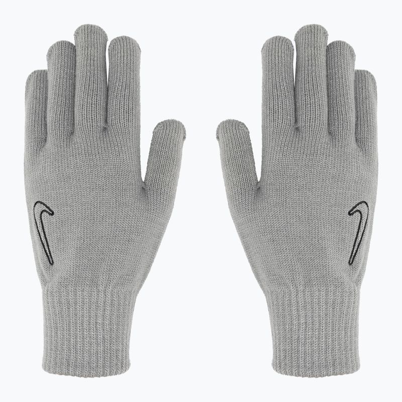 Mănuși de iarnă Nike Knit Tech și Grip TG 2.0 gri particule/gri gri particule/negru