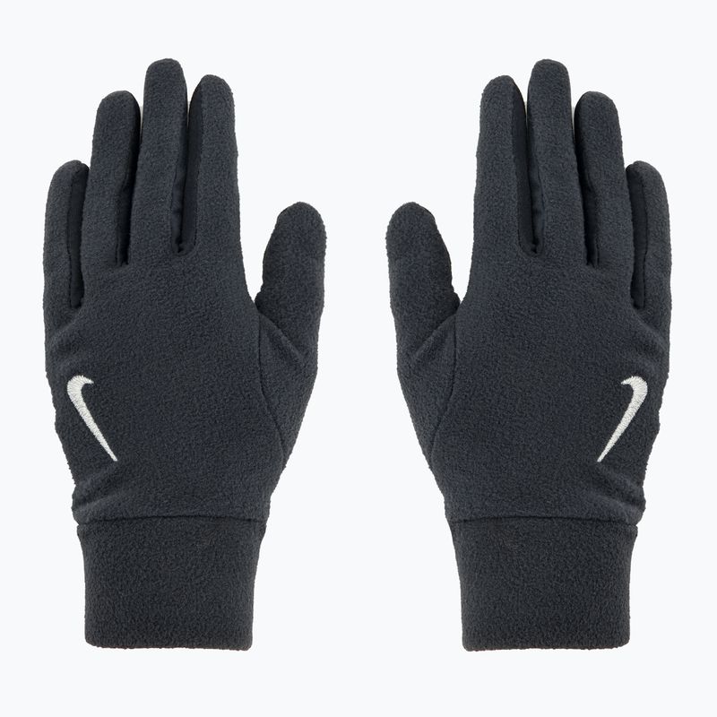 Set căciulă + mănuși pentru femei Nike Fleece black/black/silver 9