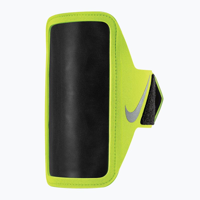 Bandă de telefon pentru alergat Nike Lean Arm Band Plus volt/black/silver 4