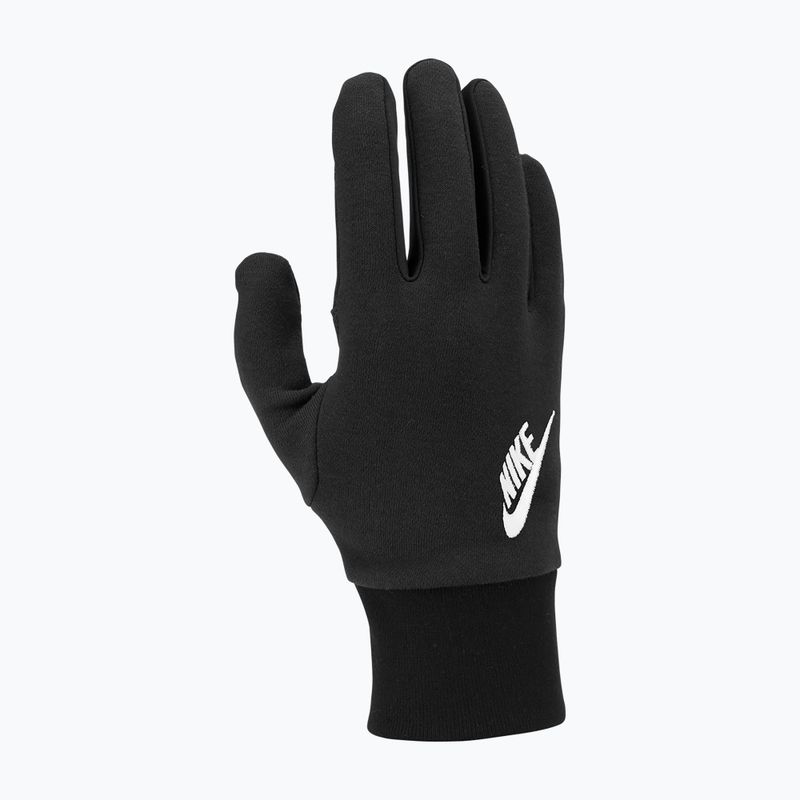 Mănuși de alergare pentru bărbați Nike Club Fleece 2.0 black/black/white