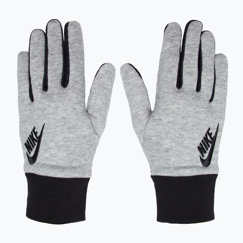Mănuși de alergare pentru bărbați  Nike Club Fleece 2.0 grey heather/black/black 2
