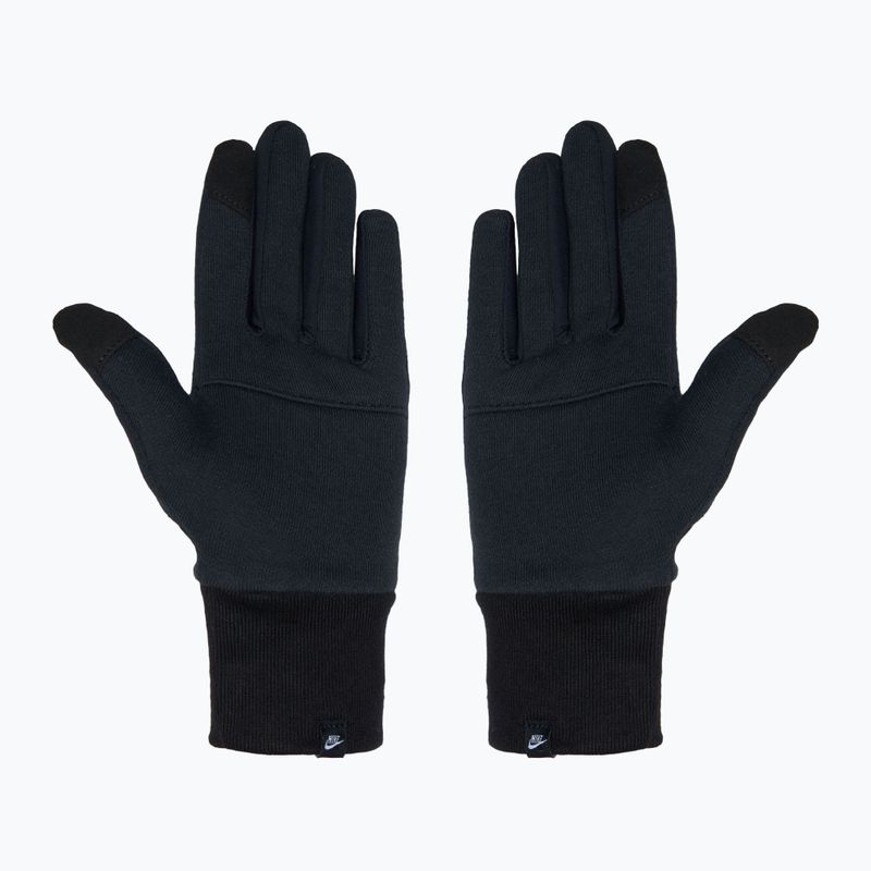 Mănuși de alergare pentru femei Nike Club Fleece black/white 3