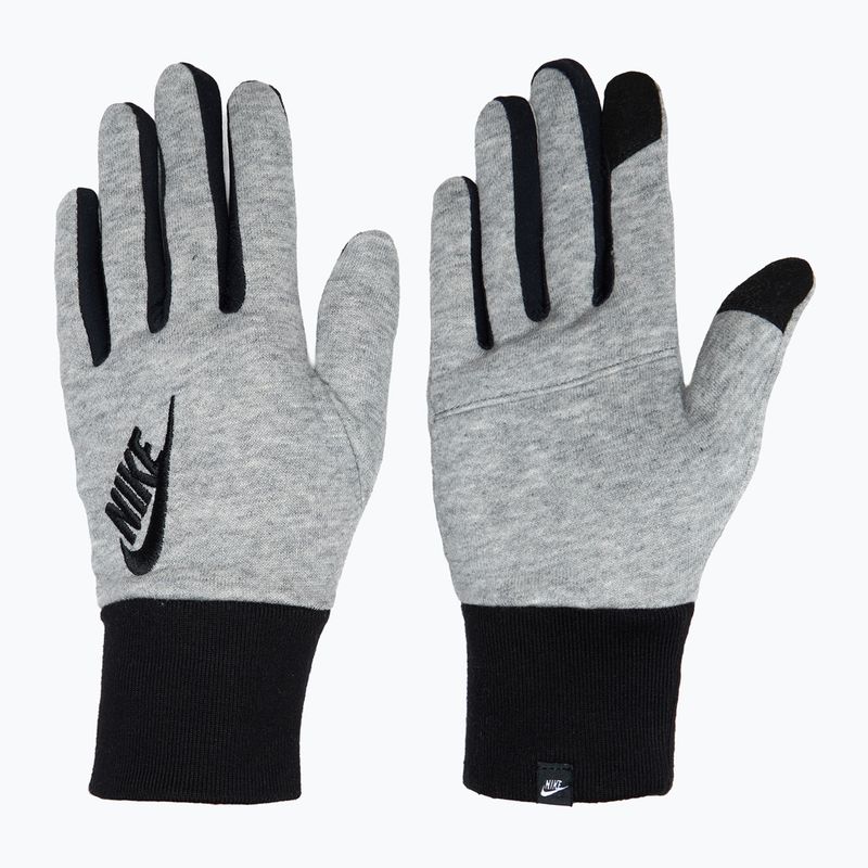 Mănuși de alergare pentru femei  Nike Club Fleece grey heather/black/black