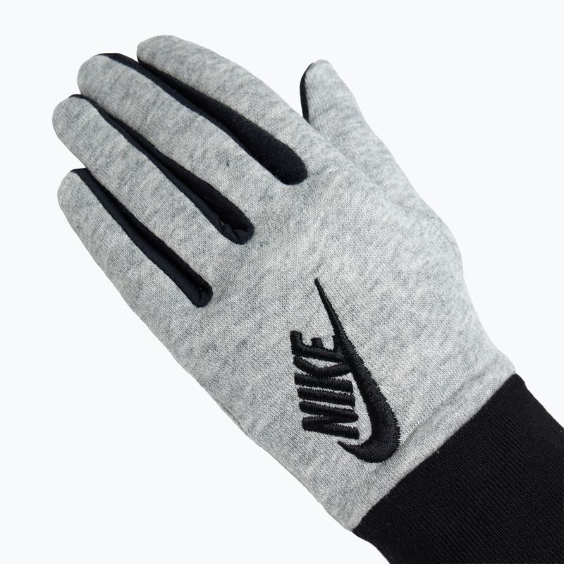 Mănuși de alergare pentru femei  Nike Club Fleece grey heather/black/black 4
