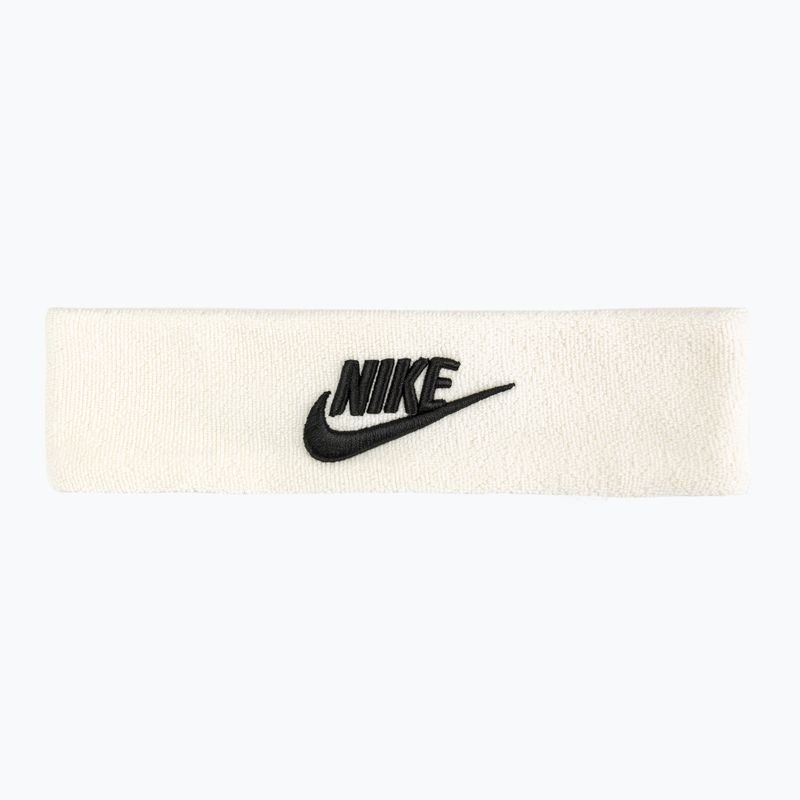 Bandă de cap Nike Classic Wide Terry alb N1008665-101 2