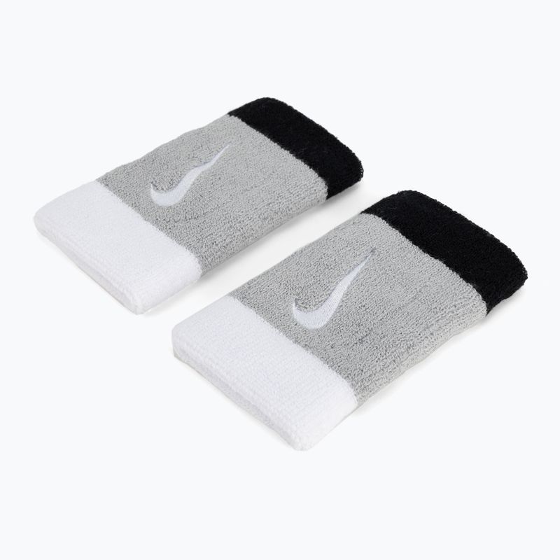 Brățări Nike Swoosh Doublewide 2 buc. gri/negru N0001586-016