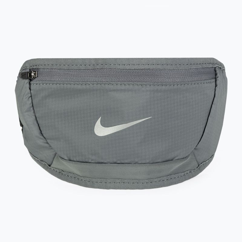 Borsetă Nike Challenger 2.0 Waist Pack Small smoke grey/black/silver
