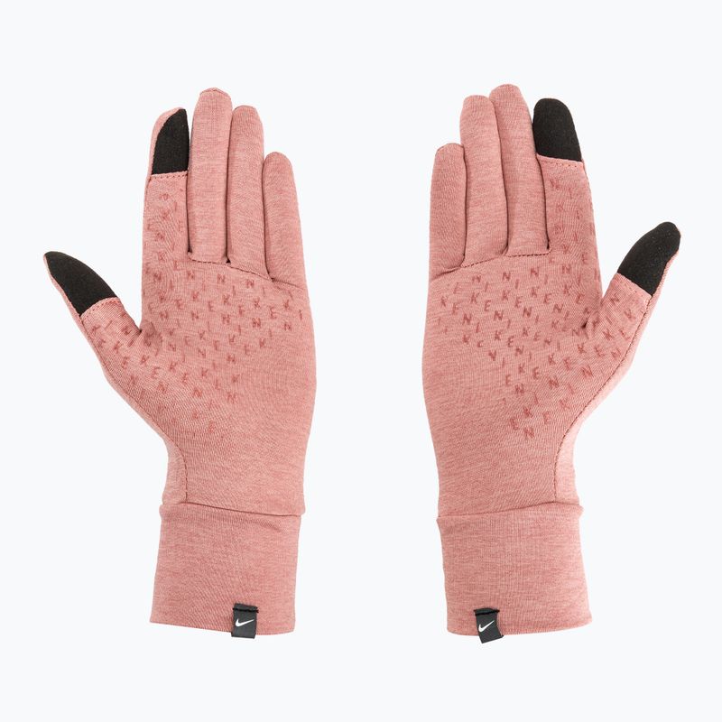 Mănuși de alergat pentru femei Nike Fleece RG red stardust/red stardust/silver 2
