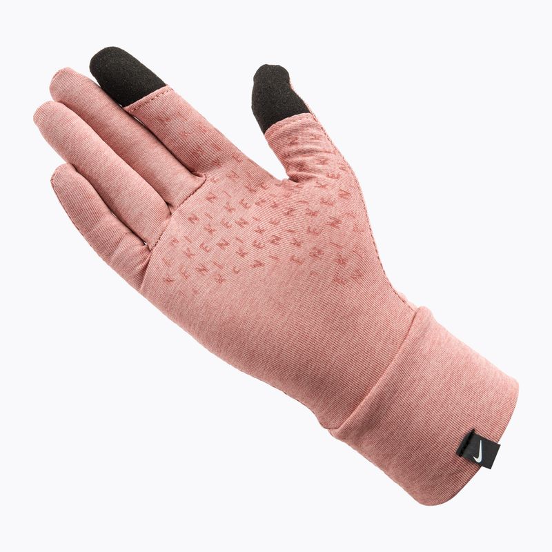 Mănuși de alergat pentru femei Nike Fleece RG red stardust/red stardust/silver