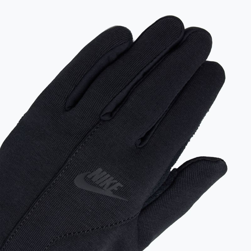 Mănuși de alergare pentru bărbați  Nike Tech Fleece 2.0 black/black/black 4