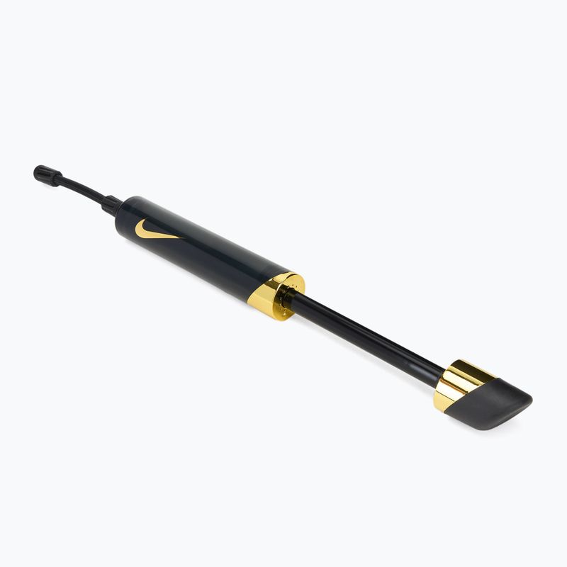 Pompă pentru mingi Nike Hyperspeed Ball Pump Swoosh black/metallic gold/metallic gold 2
