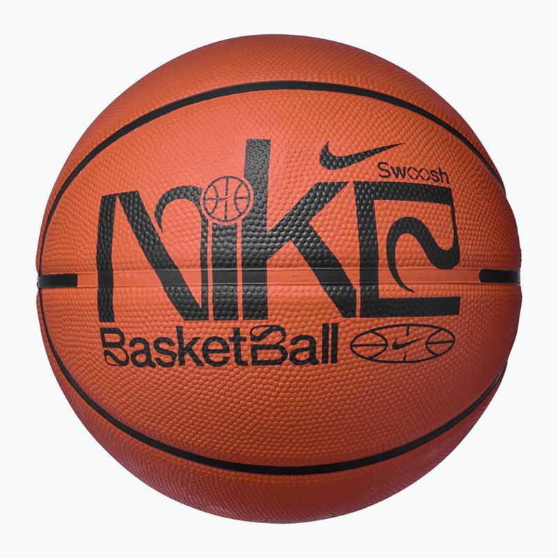 Minge de baschet Nike Everyday Playground 8P Graphic Deflated amber/black/black/white mărimea 8 4