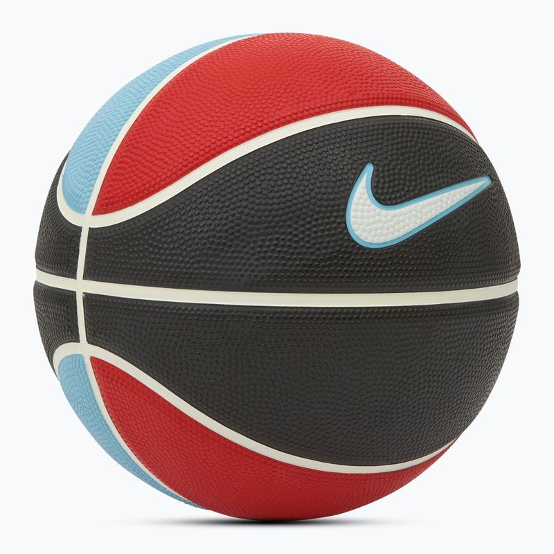 Minge de baschet Nike Skills aquarius blue/university red/white/white mărimea 3 2