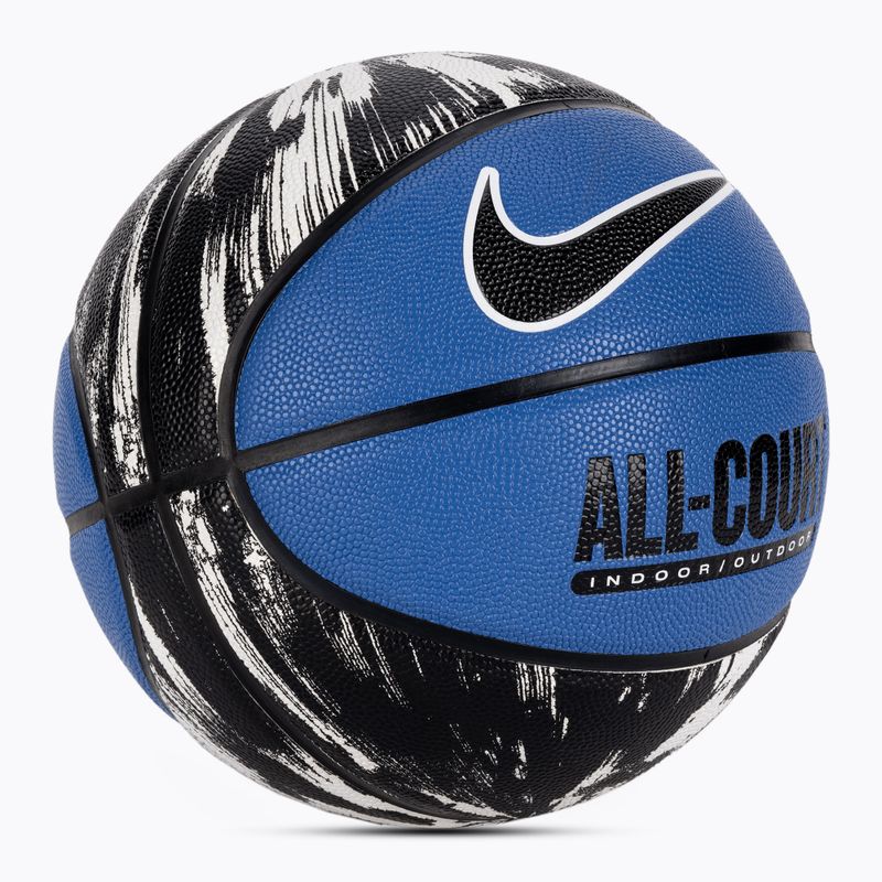 Nike în fiecare zi All Court 8P Graphic dezumflat stea albastru / negru / alb / negru baschet dimensiune 7 2