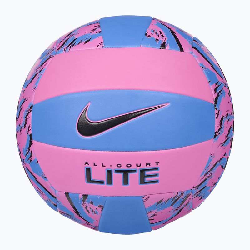 Minge de volei Nike All Court Lite Volleyball playful pink/lt photo blue/black mărimea 5 4