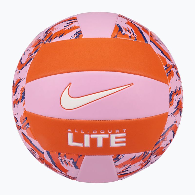 Minge de volei Nike All Court Lite Volleyball pink rise/safety orange/white mărimea 5 4