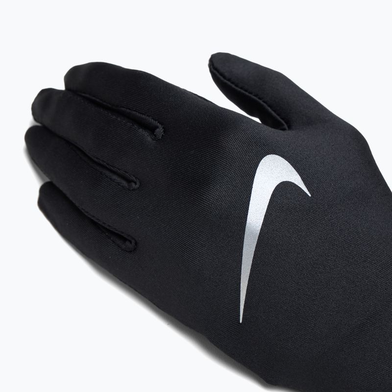 Mănuși de alergare Nike Pacer Liner RG black/silver 4
