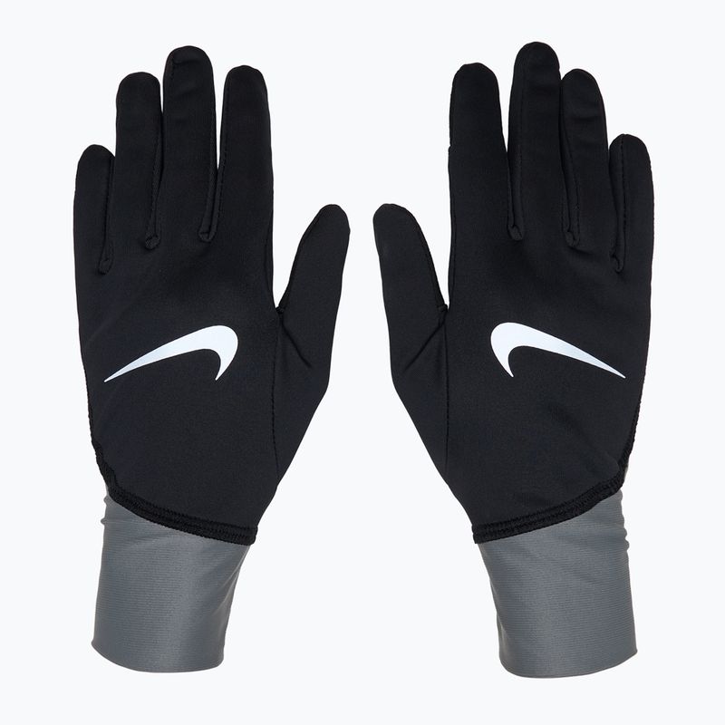 Mănuși de alergare pentru femei Nike Pacer Midweight RG black/smoke grey/silver 2