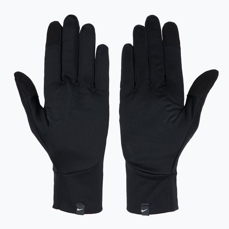 Mănuși de alergare pentru bărbați Nike Pacer Lightweight RG black/black/silver 3