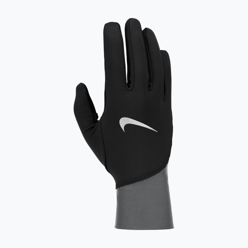 Mănuși de alergare pentru bărbați Nike Pacer Midweight RG black/smoke grey/silver 6