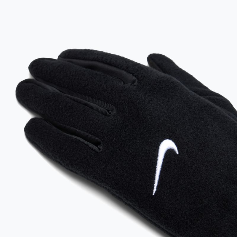 Mănuși de alergare pentru femei  Nike One Therma-Fit Fleece black/white 4