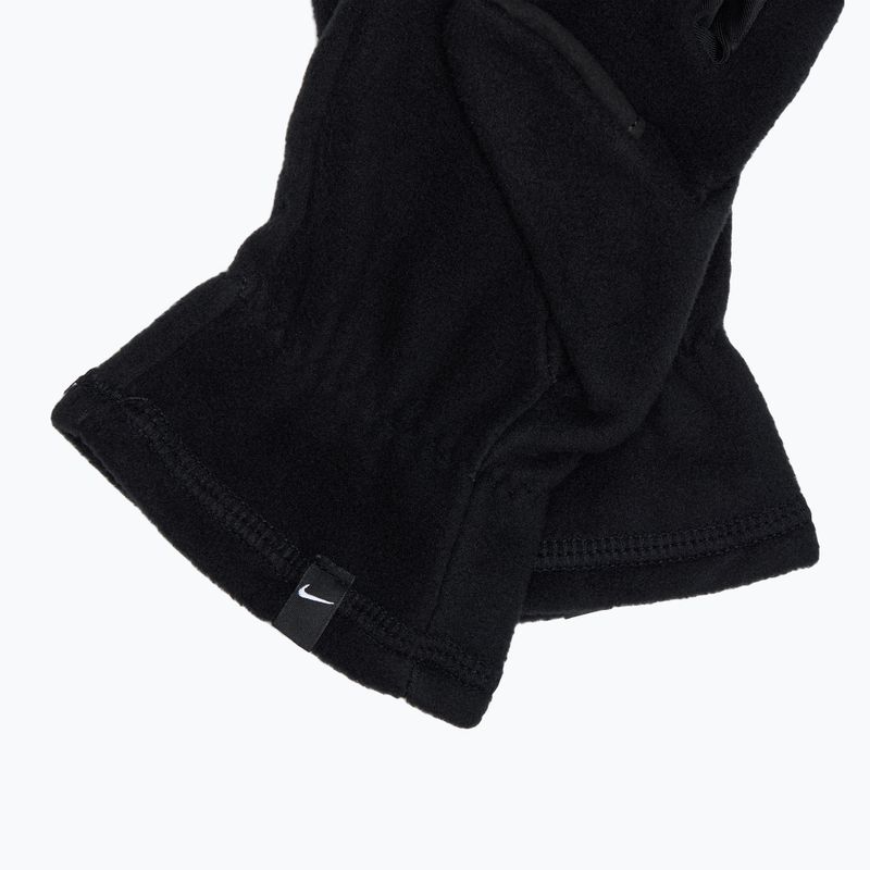 Mănuși de alergare pentru femei  Nike One Therma-Fit Fleece black/white 5