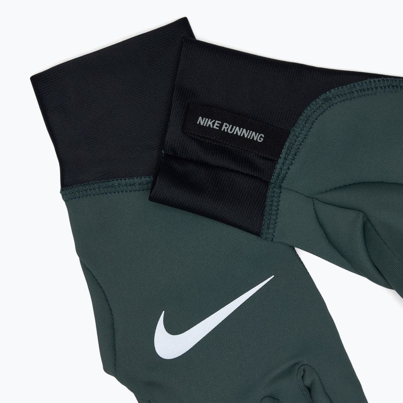 Mănuși de alergare pentru femei Nike Pacer Midweight RG vintage green/black/silver 4