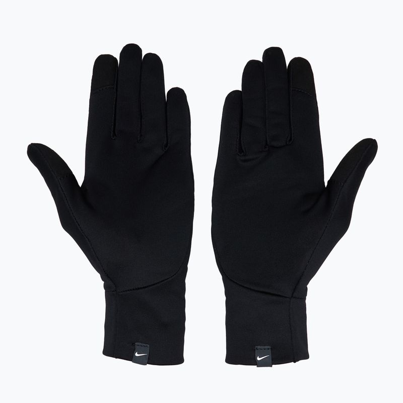 Mănuși de alergare pentru femei Nike Pacer Lightweight RG black/black/silver 3