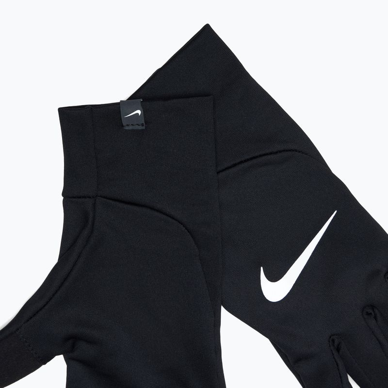 Mănuși de alergare pentru femei Nike Pacer Lightweight RG black/black/silver 5