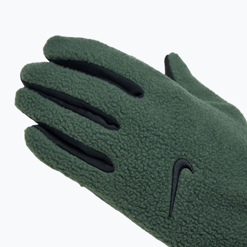 Mănuși de alergare pentru femei  Nike One Therma-Fit Fleece vintage green/black 5
