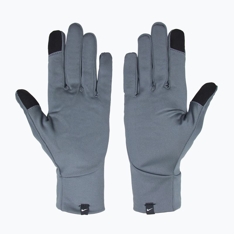 Mănuși de alergare pentru bărbați Nike Pacer Lightweight RG smoke grey/smoke grey/silver 3