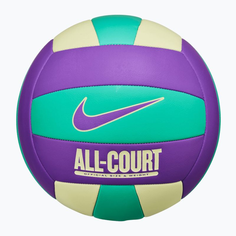 Minge de volei Nike All Court Volleyball black raspberry/green frost/lime ice mărime 5