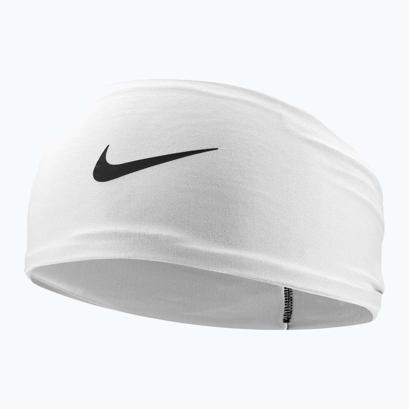 Bentiță Nike Dri-Fit Fury Classic Wide Headband white/black/black
