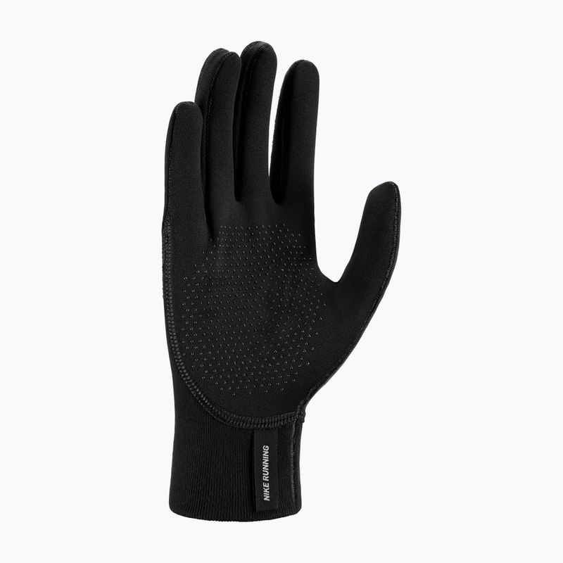 Mănuși de alergare pentru femei Nike Therma-Fit Pacer Sphere Midweight RG black/black/silver 3