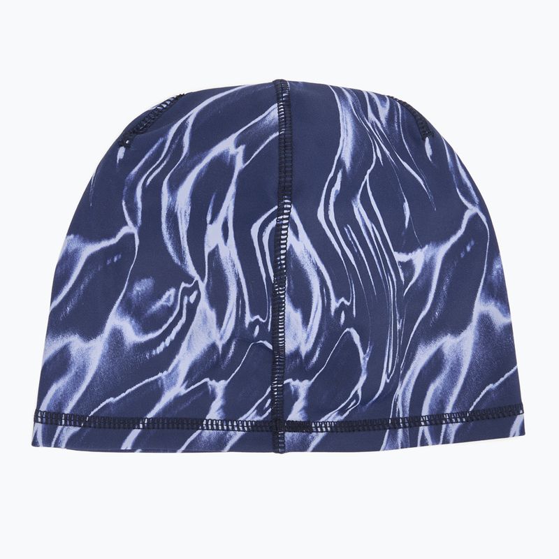 Căciulă Nike Dri-Fit Peak Uncuffed Beanie Printed blue void/silver 2