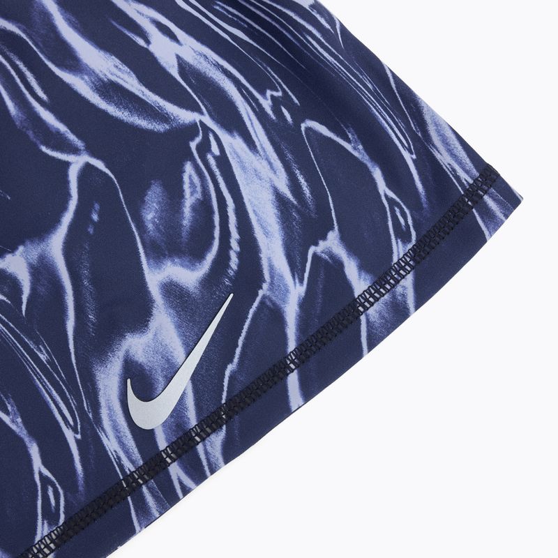 Căciulă Nike Dri-Fit Peak Uncuffed Beanie Printed blue void/silver 3