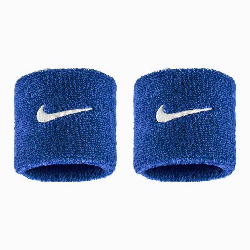 Benzi încheietură Nike Swoosh Classic Wristbands 2 buc. game royal/white