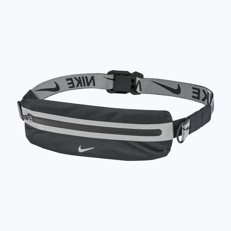 Centură de alergare Nike Slim 4.0 black/black/silver 6