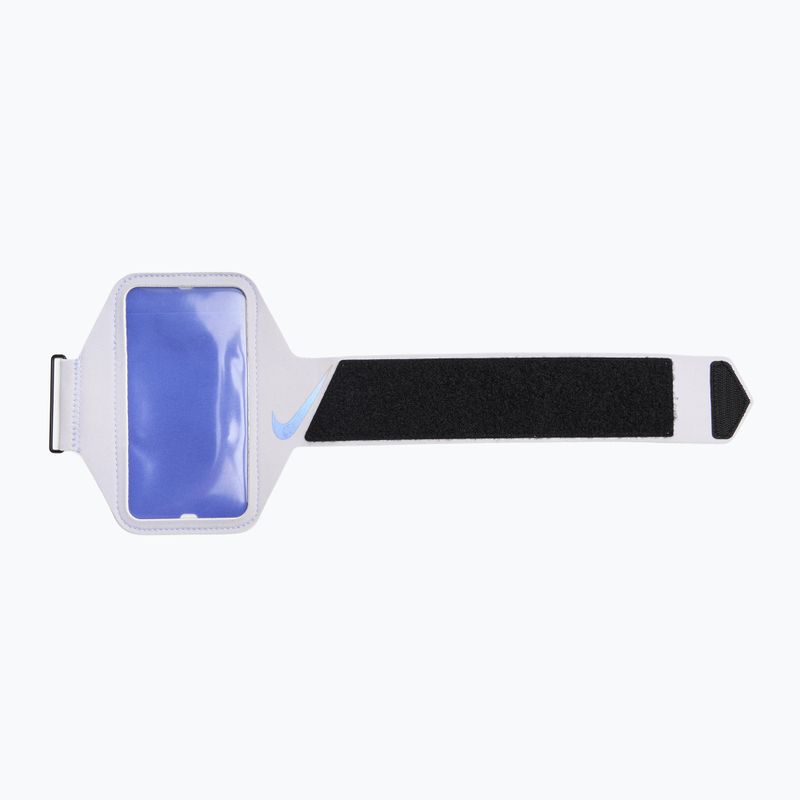 Bandă de telefon pentru alergare Nike Lean Arm Band Regular ghost/black/comet blue